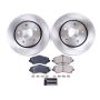 PowerStop KOE3118 OE Stock Replacement Low-Dust Ceramic Brake Pad and Rotor Kit