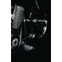 Kuryakyn 7567 Trident Dually Without Adapters Black