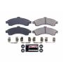 PowerStop Z23-882 PowerStop - Z23 Daily Driver Carbon-Fiber Ceramic Brake Pads with Hardware Kit