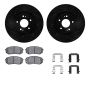 Dynamic Friction 8512-03042 Rotor Kit