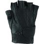 Kuryakyn 094467 Leather By River Road Tucson Shorty Gloves Black - Medium