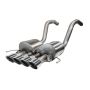 CORSA Performance 14777 Corsa 2015-2019 Chevrolet Corvette C7 Z06 6.2L 2.75in Xtreme Axle-Back w/ Dual NPP