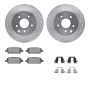 Dynamic Friction 7512-67098 Rotor Kit