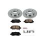 PowerStop KOE1602 OE Stock Replacement Low-Dust Ceramic Brake Pad and Rotor Kit