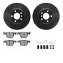 Dynamic Friction 8512-31566 Rotor Kit