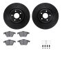 Dynamic Friction 8612-54019 Rotor Kit
