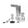 Weigh Safe WS8-2-KA 8in Drop Hitch w/Built-in Scale & 2in Shank (10K/12.5K GTWR) w/WS05 - Aluminum