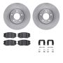Dynamic Friction 6612-03007 Rotor Kit
