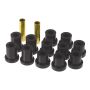 Prothane 56-57 Chevy Full Rear Spring Bushings - Black
