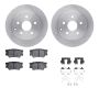 Dynamic Friction 6512-76665 Rotor Kit