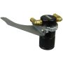 Moroso 85685 15-18 Ford Mustang EcoBoost Air/Oil Separator Catch Can - Small Body - Billet Aluminum -Black