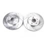 PowerStop JBR1141XPR PowerStop Evolution Performance Drilled, Slotted & Plated Brake Rotor Pair