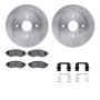 Dynamic Friction 6512-01053 Rotor Kit