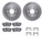 Dynamic Friction 6512-67104 Rotor Kit