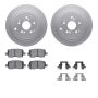 Dynamic Friction 4512-59158 Rotor Kit