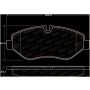 StopTech Sport Brake Pads w/Shims - Rear