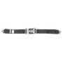 RJS SAFETY RJS15002001 3in Lap Belts W/Snap End Black
