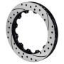 Wilwood 160-13363-BK Rotor-SRP48 SPC-37-LH-BLK-Drill 13.00 x 1.10 - 12 on 7.00in