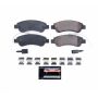 PowerStop Z23-1490 PowerStop - Z23 Daily Driver Carbon-Fiber Ceramic Brake Pads with Hardware Kit