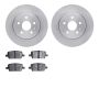 Dynamic Friction 6502-65135 Rotor Kit