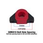 BMR Suspension SMK010 Sway Bar Mount, Billet Alum Mount, 1.375 Inch Poly Bushings