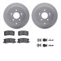 Dynamic Friction 4512-72080 Rotor Kit