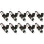 Injector Dynamics ID1050X Injectors 14mm (Grey) Adaptor Top (Set of 10)