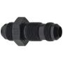 FRAGOLA FRG483204-BL Str Bulkhead Fitting #4 Black