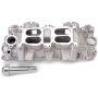 EDELBROCK EDE5409 Performer RPM Dual Duad Manifold - Chevy 348-409