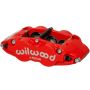 Wilwood 120-14540-RD Caliper-Forged Narrow Superlite 6R-L/H 1.75/1.25/1.25in Pistons 1.10in Rotor - Red
