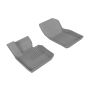 3D MAXpider 2014-2019 Mini Hardtop 2-Door/Convertible Kagu 1st Row Floormat - Gray