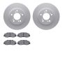 Dynamic Friction 4502-59134 Rotor Kit