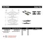 Stoptech 309.07600 Performance Brake Pads