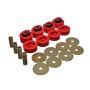 Energy Suspension 5.4111R 73-79 Chrysler RWD B-Body (Charger/GTX/Roadrunner/Superbee) Red Body Mount Set