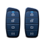 Kleinn Air Horns RFKIT2W Kleinn (2) 4-Button 2-Way Remotes Antenna  3000 ft Range