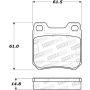 Stoptech 308.07090 Street Brake Pads