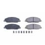 PowerStop 17-1081 PowerStop - Z17 Low-Dust Ceramic Brake Pads with Hardware