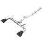AWE Tuning 3020-33279 AWE Subaru BRZ / Toyota GR86 / Toyota 86 Track Edition Cat-Back Exhaust- Diamond Black Tips
