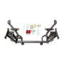 BMR 05-14 S197 Mustang K-Member w/ STD. Motor Mounts and STD. Rack Mounts - Black Hammertone