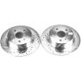 PowerStop JBR934XPR PowerStop Evolution Performance Drilled, Slotted & Plated Brake Rotor Pair