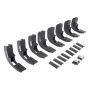 Go Rhino 6940485 19-20 Chevrolet Silverado 1500 Brackets for RB Running Boards