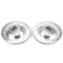 PowerStop JBR742XPR PowerStop Evolution Performance Drilled, Slotted & Plated Brake Rotor Pair