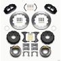 Wilwood 140-13323 Narrow Superlite 4R Rear P-Brk Kit 12.88in Big Ford 2.36in Off Bronco 5 x 5.50