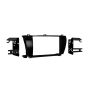 Metra 95-8245CHG High Gloss Double DIN Dash Kit for Toyota Corolla 2014- (Charcoal)