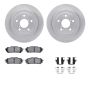 Dynamic Friction 6512-13077 Rotor Kit
