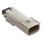 NAMZ NM-33481-0302 07-23 V-Twin Left Handlebar FLHRC Molex MX-150 3-Position Male Connector - Gray (HD 72513-07GY)