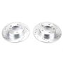 PowerStop EBR1412XPR PowerStop Evolution Performance Drilled, Slotted & Plated Brake Rotor Pair