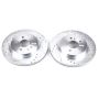 PowerStop EBR626XPR PowerStop Evolution Performance Drilled, Slotted & Plated Brake Rotor Pair