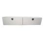 Dee Zee DZ67WH Deezee Universal Tool Box - Specialty 96In Topsider White BT Alum