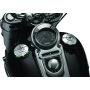 Kuryakyn 7357 Zombie Fuel & Battery Gauge Chrome